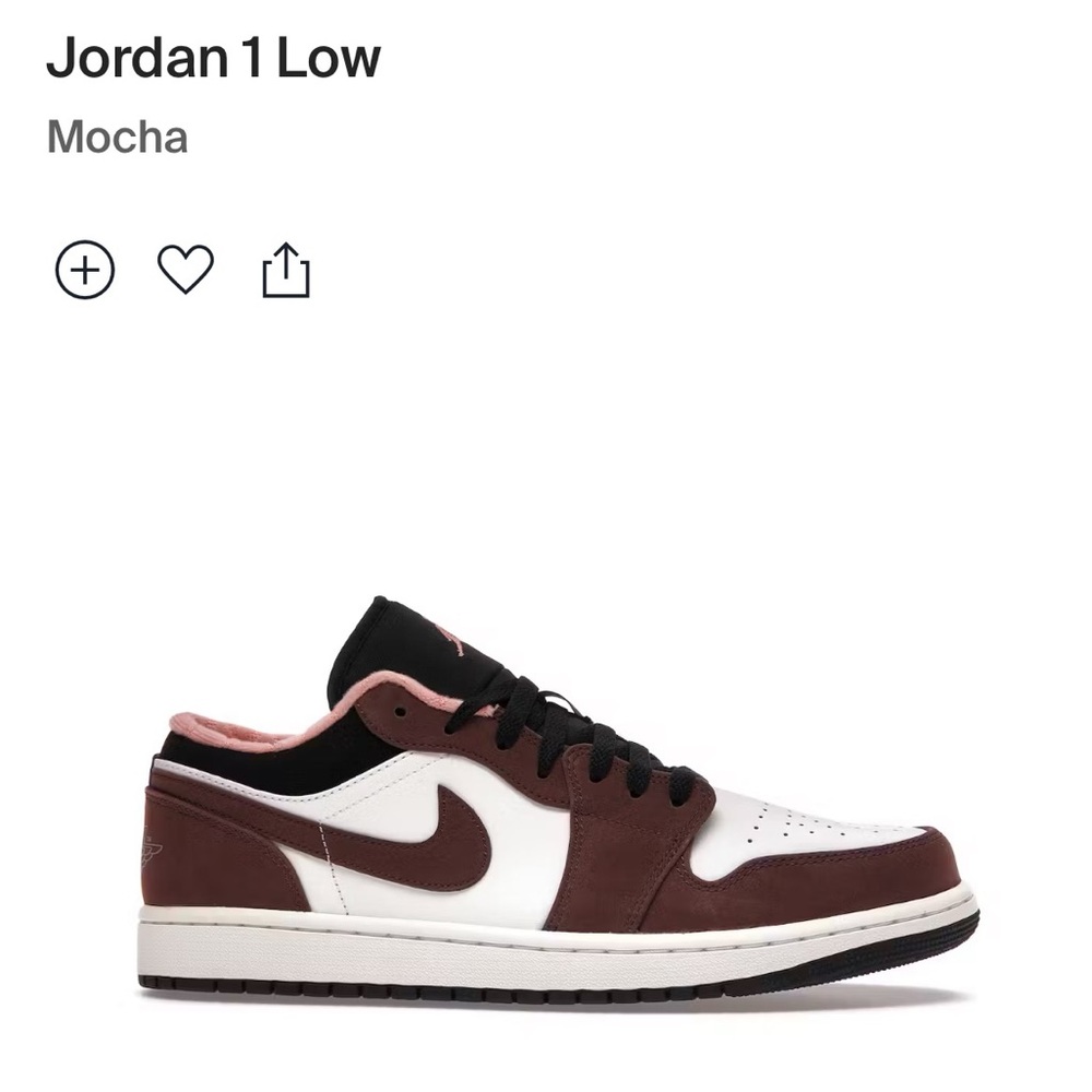 Jordan 1 low - Mocha - men’s